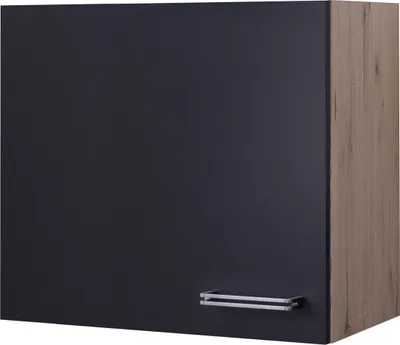 Produktbild von Hängeschrank Küche - 60 cm breit - Anthrazit San Remo Eiche – Lino
