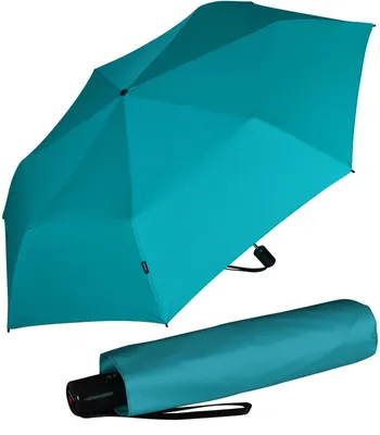 Produktbild von Knirps Taschenschirm Slim Duomatic Auf-Zu-Automatik - pacific