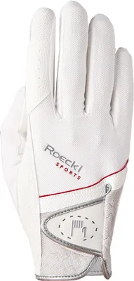 Produktbild von Roeckl MADRID weiß Unisex Reithandschuhe, Roe17_Gr.:7