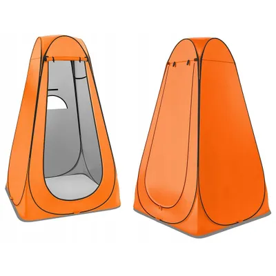Image de Tente de camping, tente de douche pop-up d'extérieur, tente de douche brise-vue, tente de vestiaire imperméable avec protection UV, tente de vestiaire de plage mobile, tente de toilettes, opaque