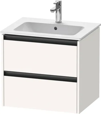 Produktbild von Duravit Ketho.2 Wastafelonderkast 61x48x55 cm Supermat Wit