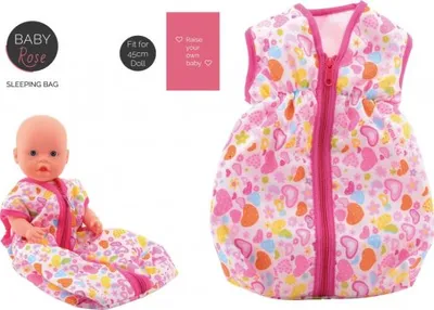 Obrázek produktu pro Spací pytel Baby Rose pro panenku