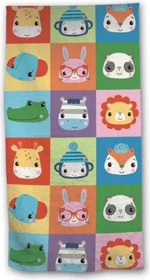 Immagine prodotto di Fisher-Price Badetuch Animali 70 x 140 cm