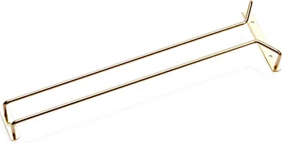 Produktbild von 15x Gläserschiene je 41,5 cm gold Messing