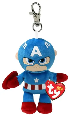 Produktbild von TY Captain America Key Clip 0 - STK