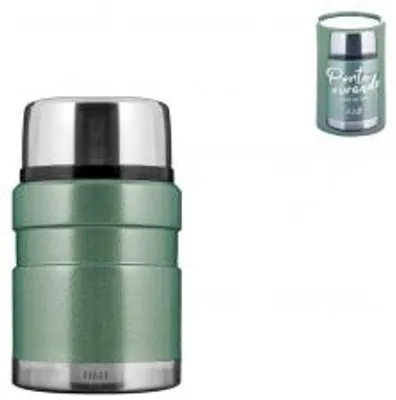 Immagine prodotto di H&H Porta Vivande In Acciaio Inox - Verde Lt 0,5