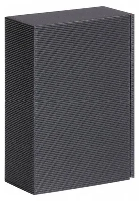 Produktbild von Pakoteka Geschenkbox Kartonbox Anthrazit für Kleinigkeiten 220x149x75mm
