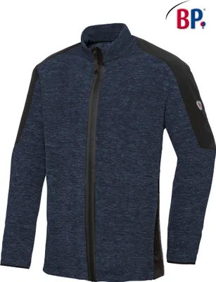 Produktbild von BP® Fleecejacke für Herren - space blau - 3XLn