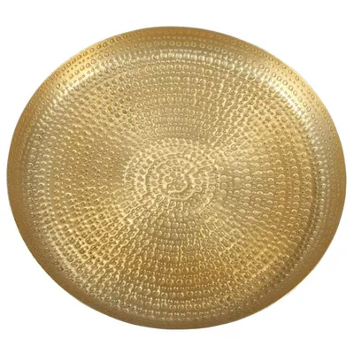 Produktbild von Teetablett Zana Gold, Durchmesser:38 cm