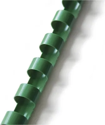 Image de Dos en plastique 10 mm, 41-55 feuilles, vert, 100 pièces