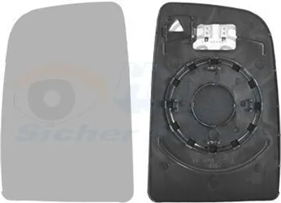 Produktbild von VAN WEZEL Spiegelglas Außenspiegel Links passend für MERCEDES-BENZ SPRINTER 3,5-t Kasten (906) Konvex Beheizbar 3083863