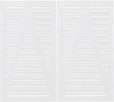 Produktbild von Plus Doppeltor Osaka 200 x 180 cm RAL 9010 Weiß