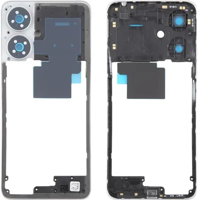 Obrázek produktu pro Pro Xiaomi Redmi 13C 5G Středový rám Bezel Plate Housing Frame Náhradní díl Silver