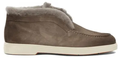 Productafbeelding van SANTONI mocassins en suède, bruin, damesmaat 40