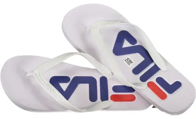 Produktbild von FILA WEISSE SLIPPER-SCHUHE FÜR HERREN : Farbe - Weiß, Größe - 42 Größe: 42 Farbe: Weiß Größe: 42