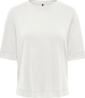 Produktbild von ONLY ONLHANNAH S/S O-NECK TOP JRS Cloud Dancer S