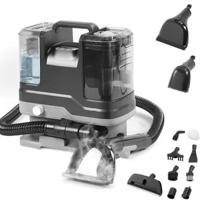 Produktbild von Nasssauger Polsterreiniger Teppichreiniger Waschsauger Dampfreiniger 17kPa mit 3 Reinigungsmodi für Sofa Teppich Autositze Polster