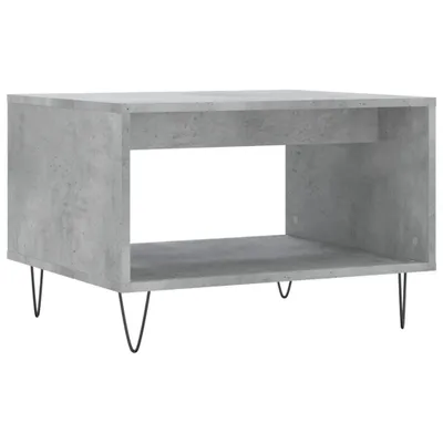 Immagine prodotto di vidaXL Tavolino in cemento grigio 60x50x40 cm materiale a base di legno