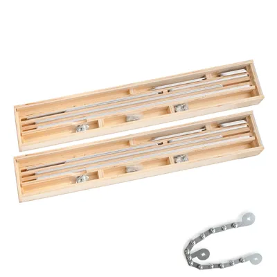 Produktbild von BAUTEC Winkelschablone inkl. Rundungselement » Profi-Set 2 » 35-tlg. » Treppen-Schablone » Treppenlehre