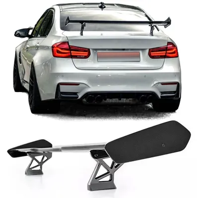 Für BMW 3er F30 F80 11-19 Heckflügel Heckspoiler GTS Performance Schwarz Glanz in der Farbe Schwarz von Carparts-Online GmbH