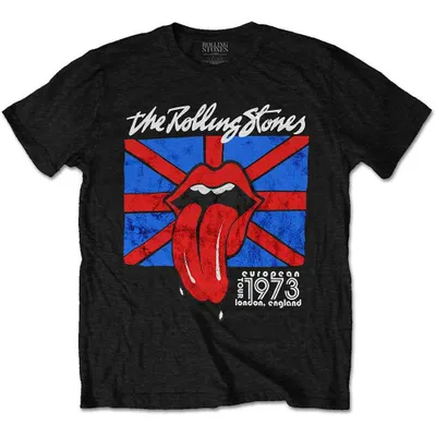 Obrázek produktu pro The Rolling Stones London European '73 (Back Print) Black M Tričko