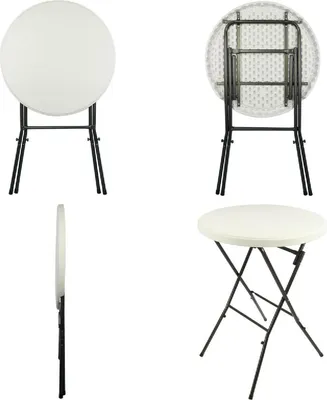 Produktbild von VCM Klapptisch | Balkontisch | Partytisch | Gartentisch klappbar | Bistrotisch | Ø 80cm