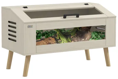 Produktbild von Terrarium für Reptilien – Reptilienhaus – Vivarium – Reptilienterrarium – Schlangen-Terrarium – 140 Liter