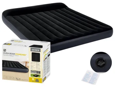 Zdjęcie produktu dla Intex Dura-Beam Pillow Rest Classic, Podwójny materac, Prostokąt, Wewnętrz i na wolnym powietrzu