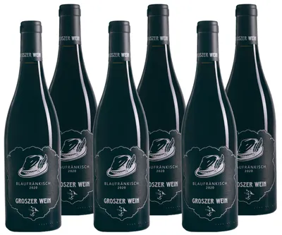 Produktbild von Naturwein Blaufränkisch Tiroler vom Weingut Groszer Wein aus dem Südburgenland - 6er Karton
