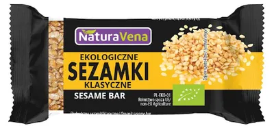 SEZAMKI KLASYCZNE BIO 27 g - NATURAVENA