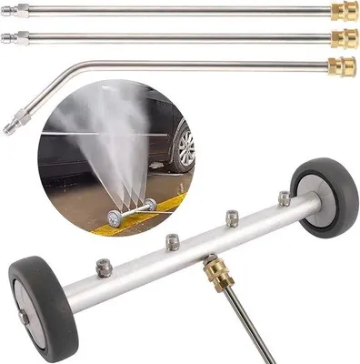 Image de Nettoyeur haute pression 4000 psi, gris clair, avec rallonge