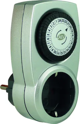 Produktbild von REV Zeitschaltuhr mechanisch silber 6 Stk