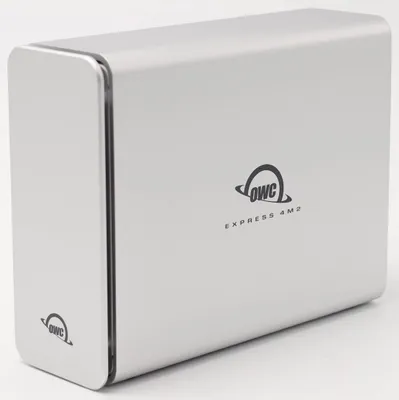 Immagine prodotto di Custodia OWC Express 4M2 USB4 con 4 slot per SSD NVMe M.2 2230/2242/2280 fino a 3200 MB