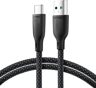 Obrázek produktu pro Joyroom Multi-Colour Series SA34-AC6 USB-A / USB-C 100W rychlý přenosový kabel 1m - černý