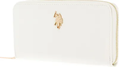 Produktbild von U.S. POLO ASSN. Geldbörse Jones Zip Around Wallet Cream White creme