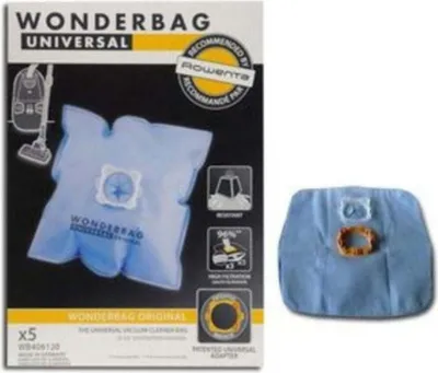 Immagine prodotto di Sacchetto di ricambio universale per hoover Rowenta WB406120 6 L (5 UD)