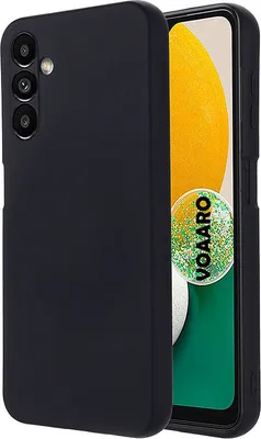 Produktbild von Silikon Handyhülle Case kompatibel Für Samsung Galaxy A14 5G Schwarz