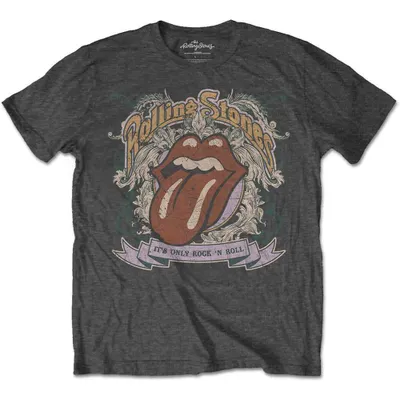 Obrázok produktu pre The Rolling Stones | Oficiálne tričko kapely | It's Only Rock & Roll, malé, sivé