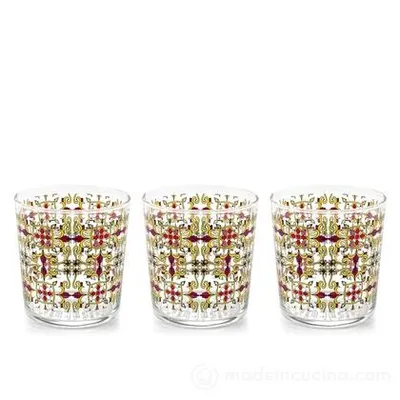 Image de Lot de 3 verres décorés zafira cl35
