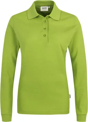 Produktbild von HAKRO Longsleeve Poloshirt Performance Damen #215 Gr. XL kiwi