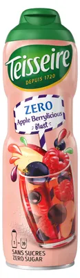 Produktbild von Teisseire Sirup Zero Apfel Beerennote Blast 600ml für Cocktails (1er Pack)