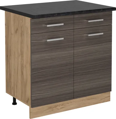 Immagine prodotto di Mobiletto base per cucina Vicco R-Line Grigio nobile 80 cm , PL Antracite, Model 53852