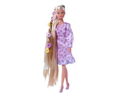 Immagine prodotto di Simba Steffi LOVE Flower Hair, Puppe, Modepuppe, Ankleidepuppe, mit langem Haar, 105733640