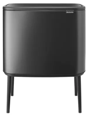 Obrázek produktu pro Koš na odpadky Brabantia Bo Touch 1008854, 36 l, Tichý a plynulý otevírací mechanismus, Velký otvor, Tmavě šedá