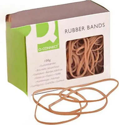 Produktbild von Elastische Bänder Q-Connect n°9 Elastische Bänder 90 x 2 mm 90 x 2 mm 90 x 2 mm