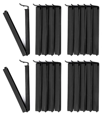 Tütenclips 20 Stück 11 cm Schwarz – für Tüten & Gefrierbeutel