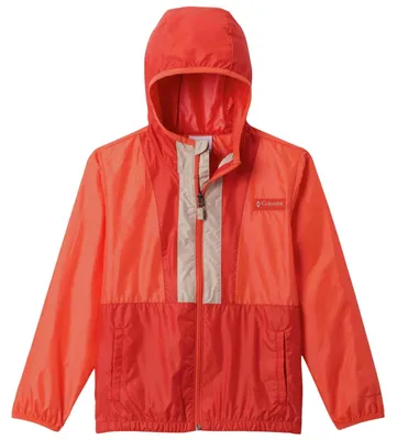 Produktbild von Schuhe Columbia Chaqueta con capucha Columbia Back Bowl II Windbreaker naranja rojo infantil für Kinder