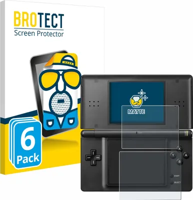 Produktbild von 6x BROTECT Schutzfolie für Nintendo DS LITE matt entspiegelt
