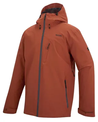Zdjęcie produktu dla Kurtka regatowa Oklarna dla mężczyzn, wodoodporna, rozmiar: XL, kolor: ceglasty