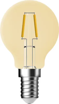 Zdjęcie produktu dla Żarówka G45 E14 400lm ściemnialna złota 4,8 W